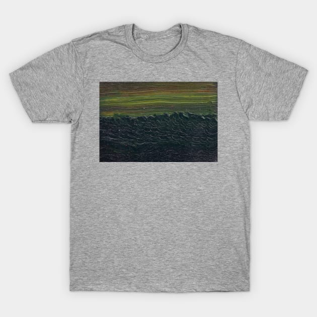 Textured Oil ACEO Painting T-Shirt by acrylicpainterr